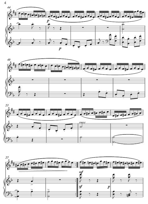 Rimsky Korsakov The Flight Of The Bumblebee Sheet Music For Saxophone