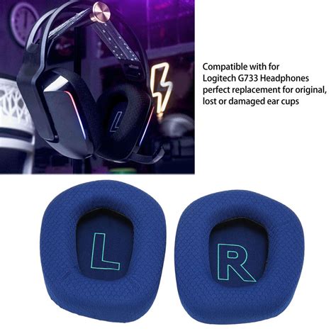 Амбушюры для наушников Амбушюры Сменные для наушников Logitech G733 ...