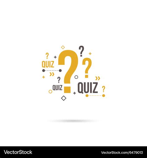 Quiz background Royalty Free Vector Image - VectorStock