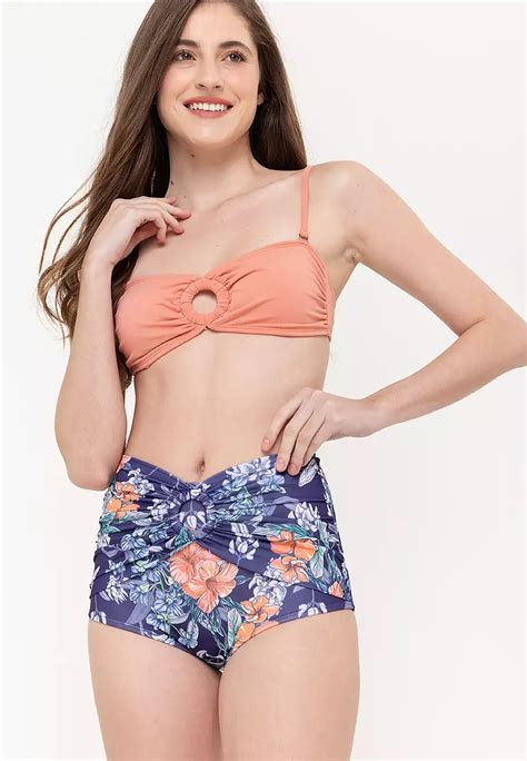 Buy Naked Sun Swimwear Thea Bandeau With Detachable Straps High Waist