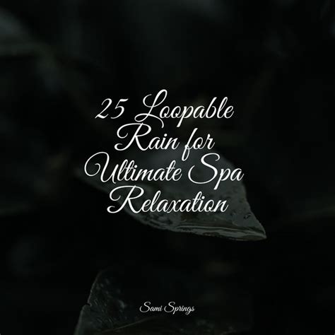 25 Loopable Rain For Ultimate Spa Relaxation Album By Deep Sleep FX