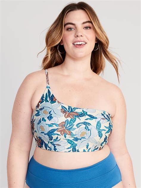 Printed Convertible Bandeau Bikini Swim Top Old Navy