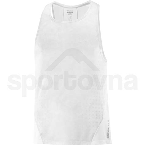 Майка чоловіча спортивна Salomon Sense Aero Singlet M LC2032600 - white ...