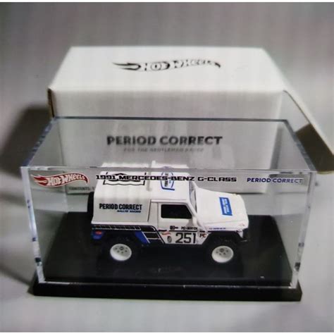 Hot Wheels Period Correct Mercedes Benz G Class Shopee Malaysia