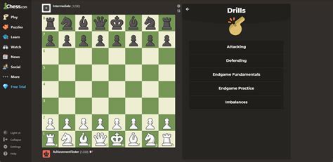 Drill Achievements Chess