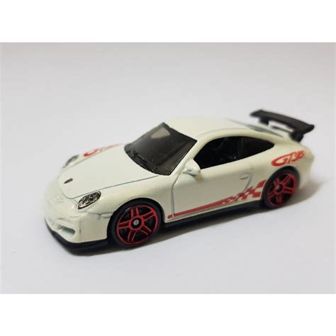 Hot Wheels Porsche GT RS White Loose Shopee Malaysia
