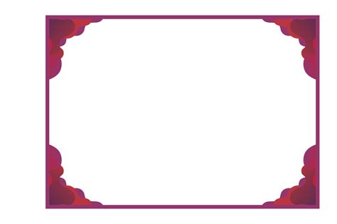 Liquid Ornament Border With Transparent Background 33851503 PNG