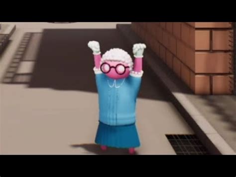 Gang Beasts A Granny Gets Her Ass Kicked YouTube