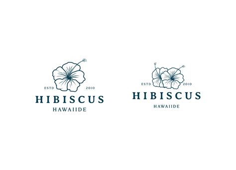 Hibiscus Flower Plant Logo 33294115 Vector Art At Vecteezy