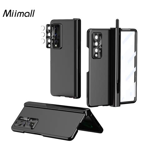 Miimall เคส Samsung Galaxy Z Fold 4พร้อม S Pen Z Fold 4 Magnetic Hinge