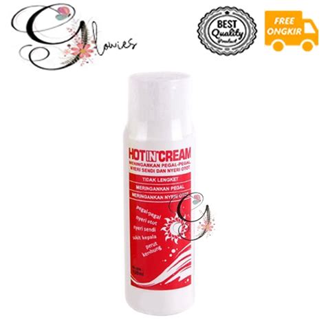 Jual Hot In Cream Ml Cream Pereda Nyeri Otot Dan Sendi Shopee Indonesia