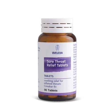 Sore Throat Relief Tablets - Weleda