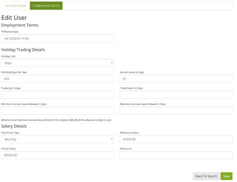employment terms   work  centre