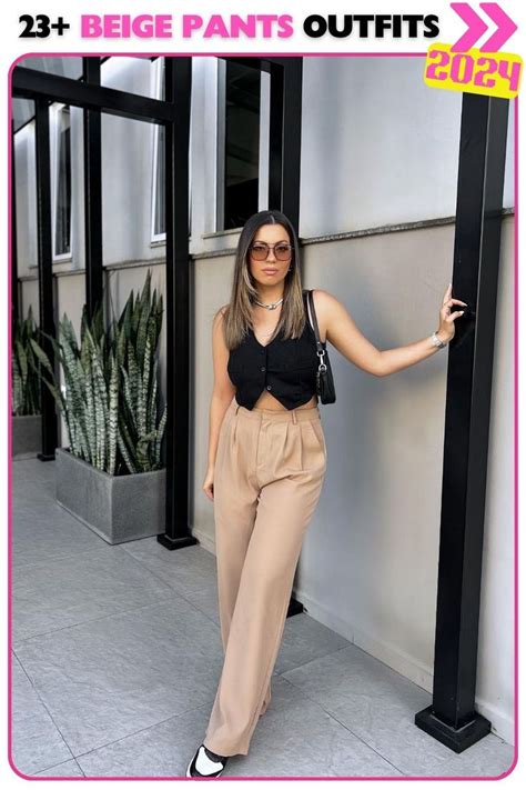 23 Stylish Beige Pants Outfit Ideas And Tips 2024