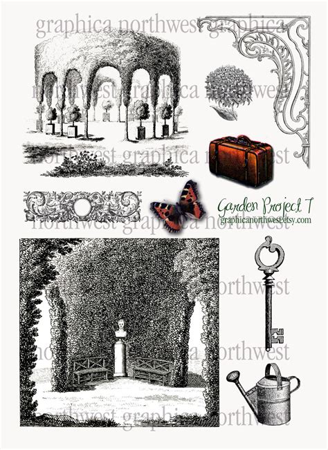 Instant Download High Resolution Digital Download in the Garden Project ...