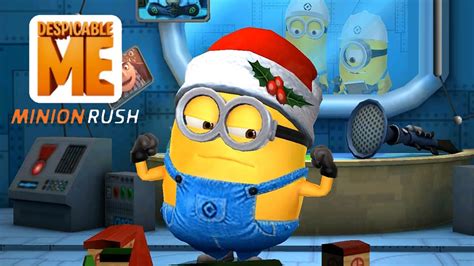 Minion Rush Santa Jerry Mega Minion Challenge Gameplay Youtube