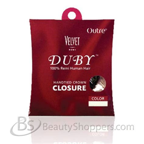 Outre Velvet Remi Human Hair Piece Velvet Remi Duby Closure