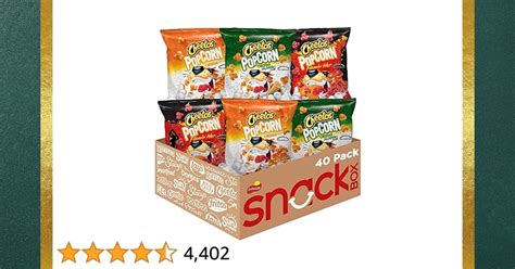 Cheetos Popcorn Cheddar Flamin Hot Jalape O Cheddar Variety Pack Oz Pack Of