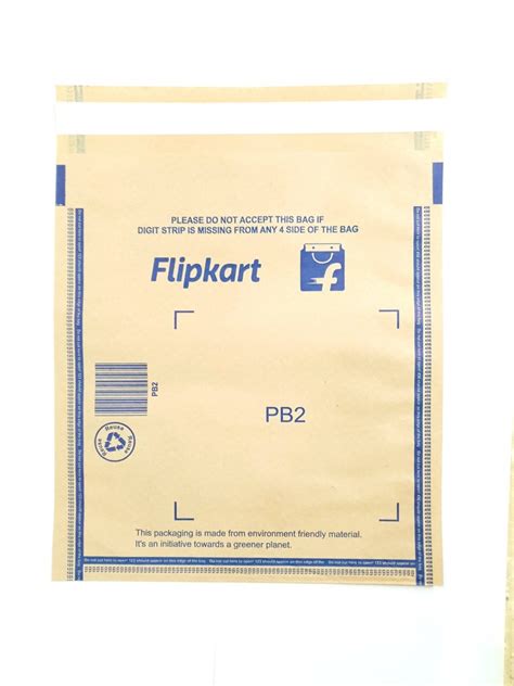 PB2 Flipkart Paper Courier Packaging Bag At Rs 4 10 Piece Ecommerce