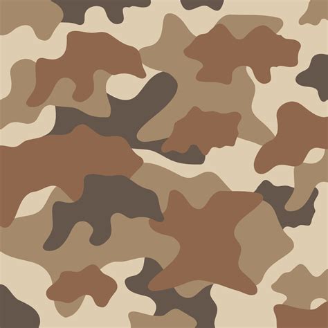 Abstract Army Brown Desert Sand Field Stripes Camouflage Pattern