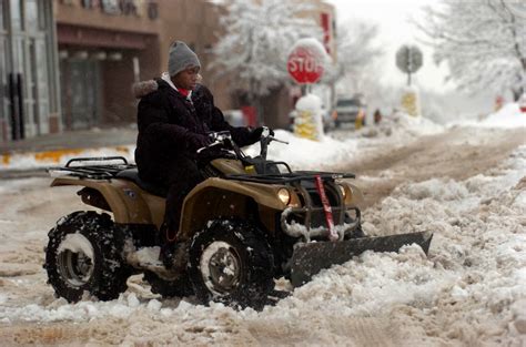 atv snow plows worth checking     flurries