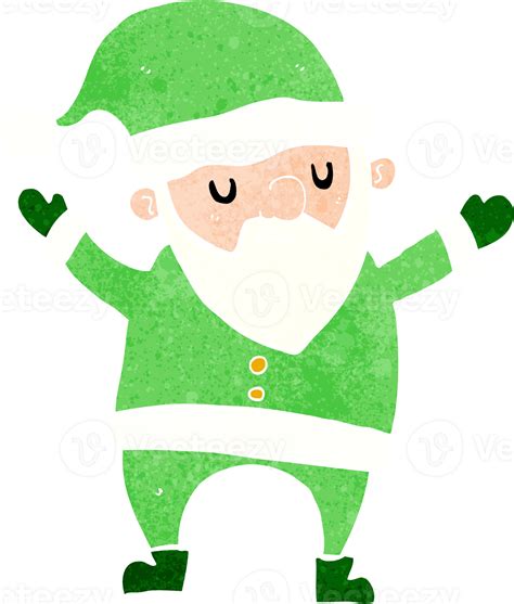 Cartoon Dancing Santa 40197971 Png