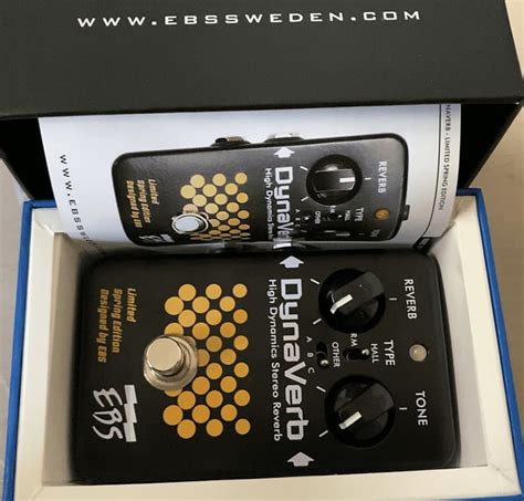 EBS DynaVerb Limited Spring Edition Reverb Australia