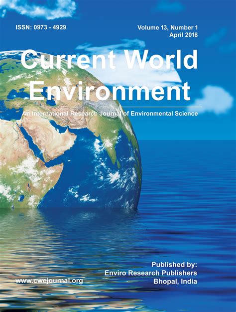 Current World Environment - International Research Journal of