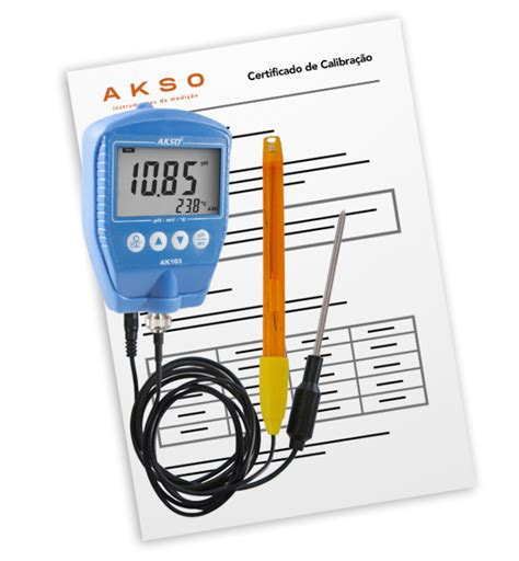 Ak103 Lab Medidor De Ph Portátil Ak103 Eletrodo Para Líquidos Py
