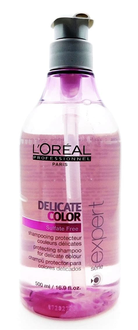 L'Oreal Delicate Color Sulfate Free Protecting Shampoo 16.9 Fl Oz ...