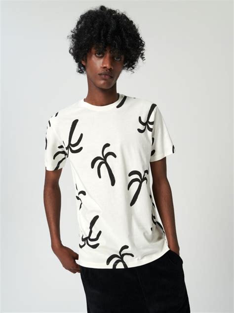 T Shirt Mit Print Farbe Creme Sinsay 0190t 01x