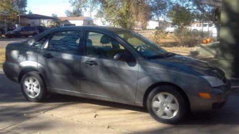 Sell Used 2007 Grey 4 Door Ford Focus Gets Great Gas Mileage In