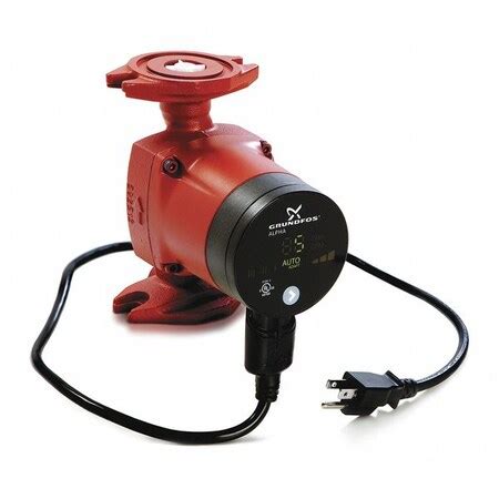 Grundfos Hot Water Circulator Pump Flange Connection Alpha F Zoro