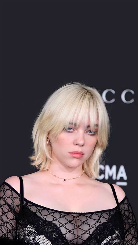 Billie Eilish Blonde Hair Hot Wallpaper Billie Hair Hair Cuts