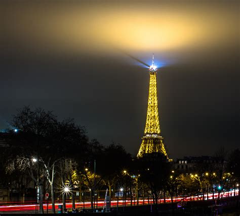 Fondos De Pantalla Ciudad Larga Exposici N Ligero Par S Francia