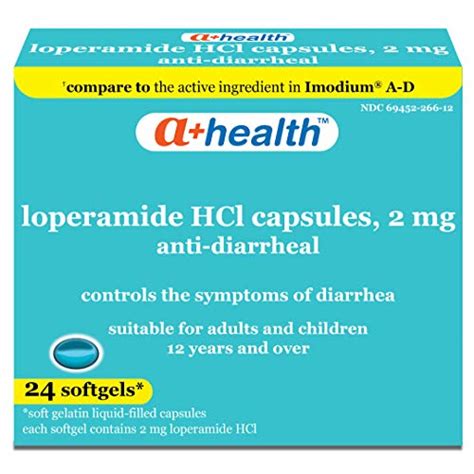 Reviews For A Health Loperamide Hcl Mg Softgels Anti Diarrheal Made