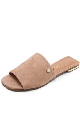 Rasteira Vizzano Logo Nude Compre Agora Dafiti Brasil