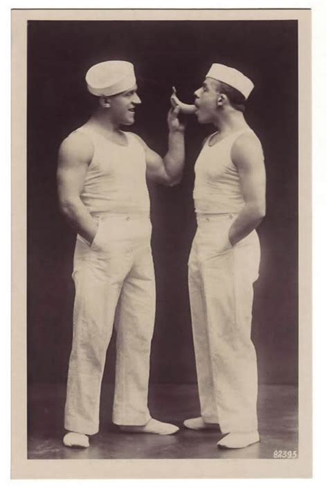 Sailors Gay Big Banana 482 Vintage Couples Vintage Photos Gay History