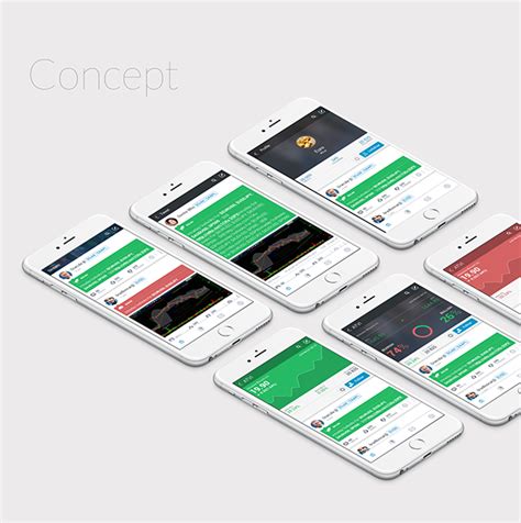Trading Social Network On Behance