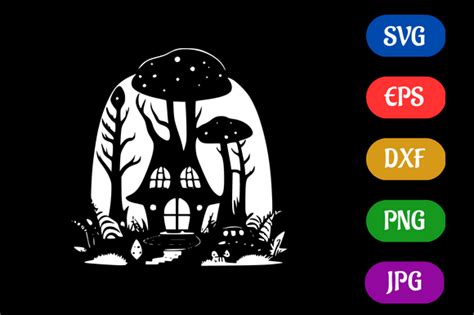 35 Fairy House Svg Designs And Graphics