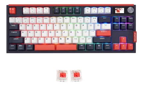 Teclado Mecnico Rgb Gk Hot Swappable Con Keycaps Cuotas Sin Inter S