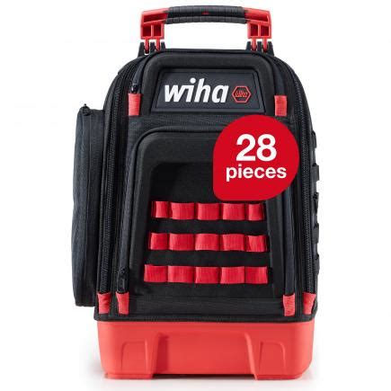 WIHA 45528 Electrician's tool backpack (28 pcs.) | Mister Worker®