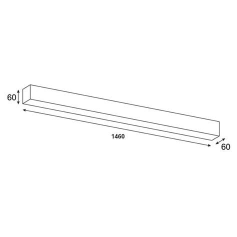 Lampa Natynkowa Liniowa Lupinus 3115004203 1 Elkim LED 20W 4000K Do