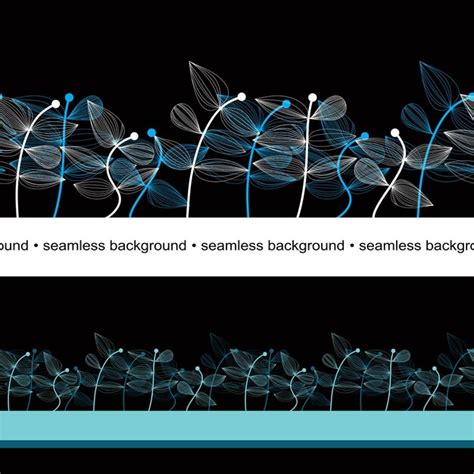 premium vector seamless floral