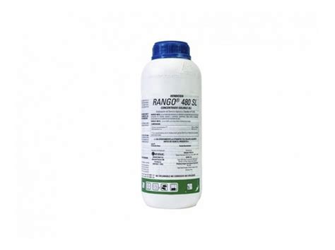 Herbicida Glifosato 48 Rango 480 Sl 1 Lt Cuotas Sin Interés