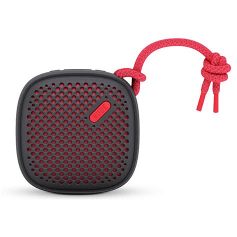 Nude Move Small Portable Universal Bluetooth Speaker Black Coral Gear4music