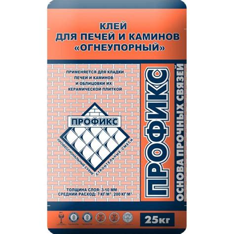 Термостойкий клей для плитки на печь или камин - как выбрать?