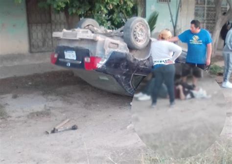 Vuelca En Su Auto A La Altura Del Poblado Las Isabeles De Lerdo