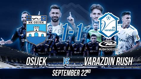 Varazdin Rush Highlight 9 Osijek Vs Varazdin Rush 1 1 YouTube