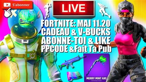 Fortnite Live Fr Ppfait Ta Pub Parti Persopioche Mintypp Code X